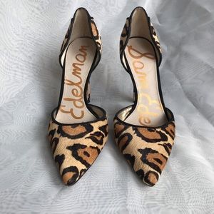 Sam Edelman 'Delilah' Calf Hair d'Orsay Pump